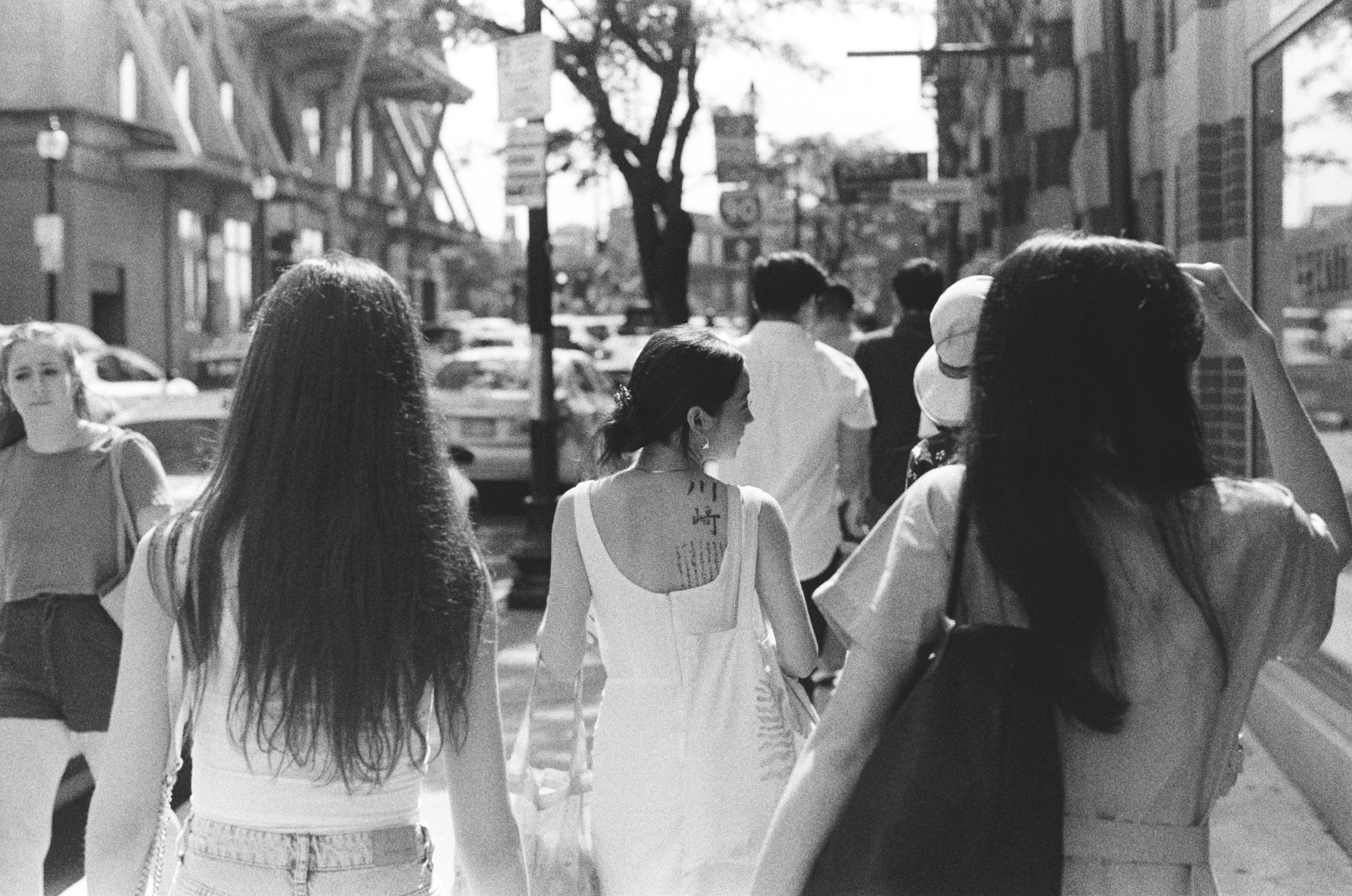 Newbury St, 2022. By Minolta X-700 & Street Candy ATM400.